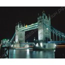 Картина с LED подсветкой: Тауэрский мост ночью